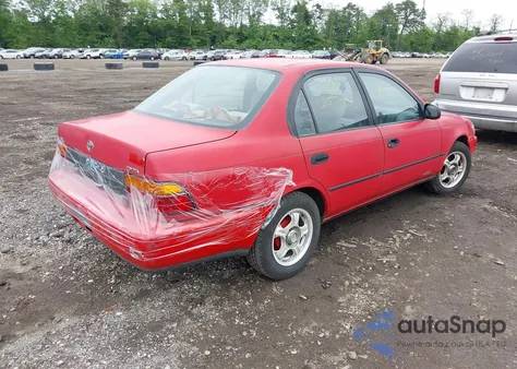 1995 Toyota Corolla Le/Dx from USA, damaged, VIN 2T1AE09B7SC129503